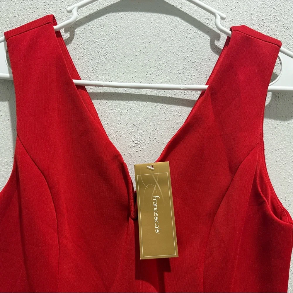 Francesca's Red Dress - Picture 5 of 6